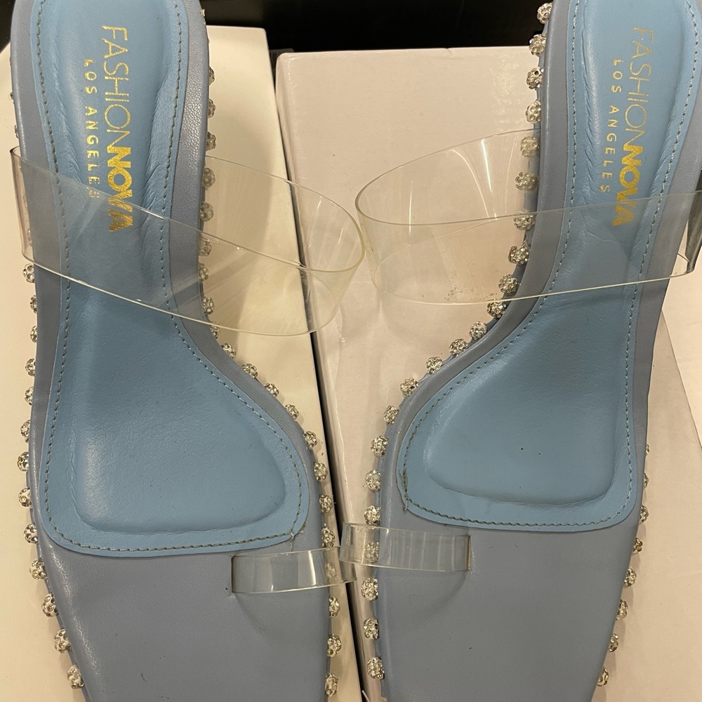 Heels worn once only !